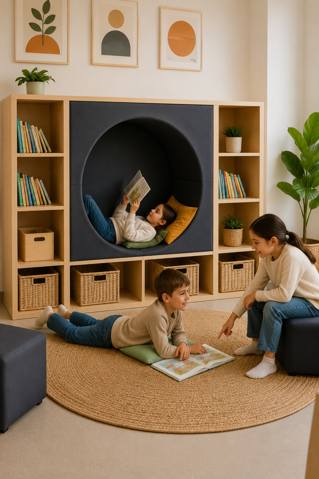 Bibliotecas escolares espacios que inspiran