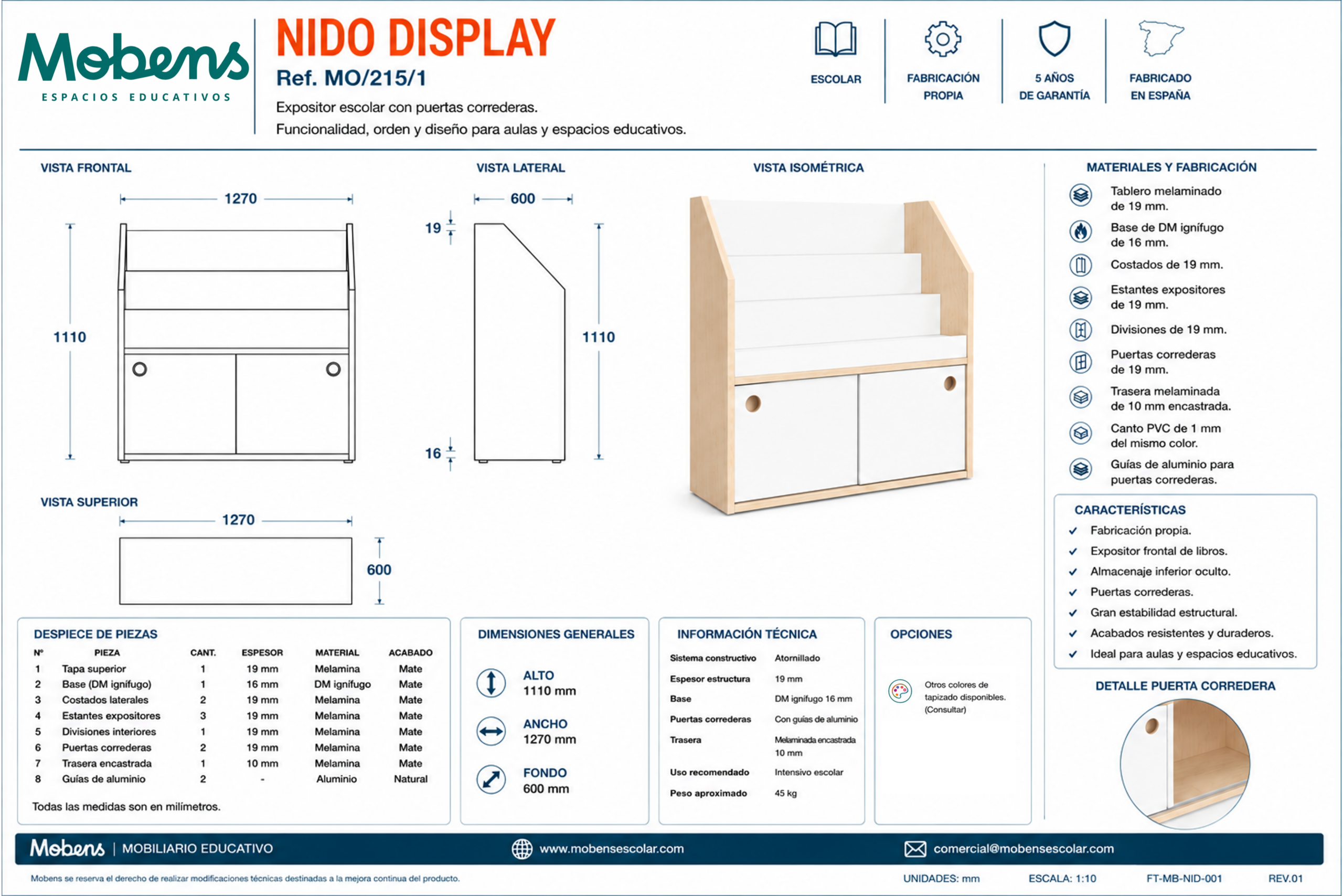 Nido Display Expositor Lectura - Imagen 4