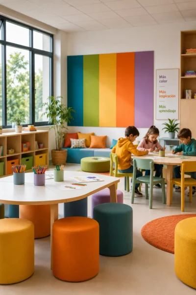 El poder del color en l’entorn educatiu