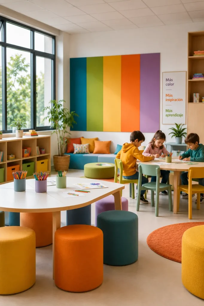 El poder del color en l’entorn educatiu