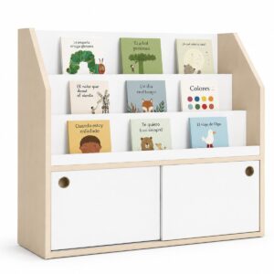 EXPOSITOR DE LIBROS BIBLIOTECA ESCOLAR