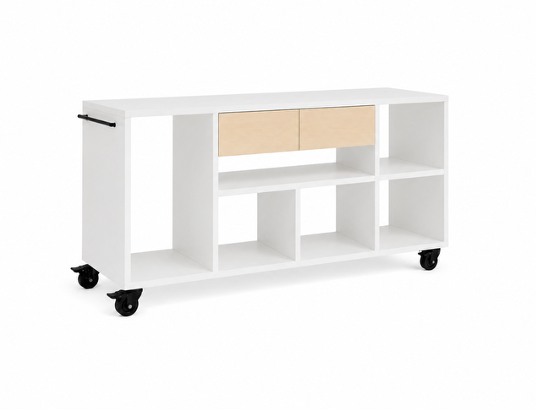 mueble escolar movil con almacenaje
