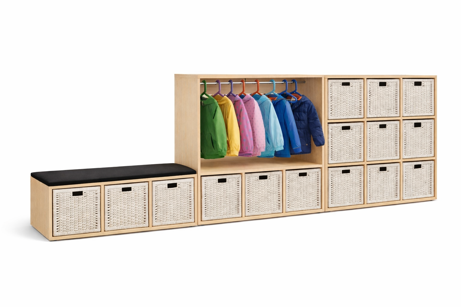 Mueble flexible Cubbi Bank de Mobens