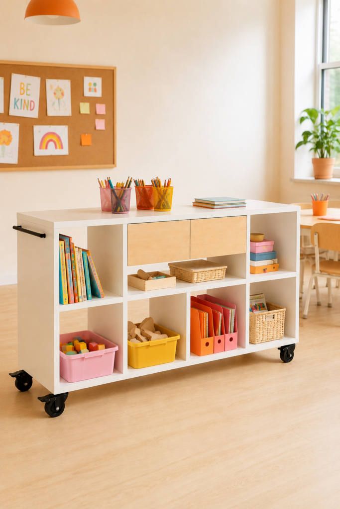 Mueble escolar accesible Orden Lab de Mobens