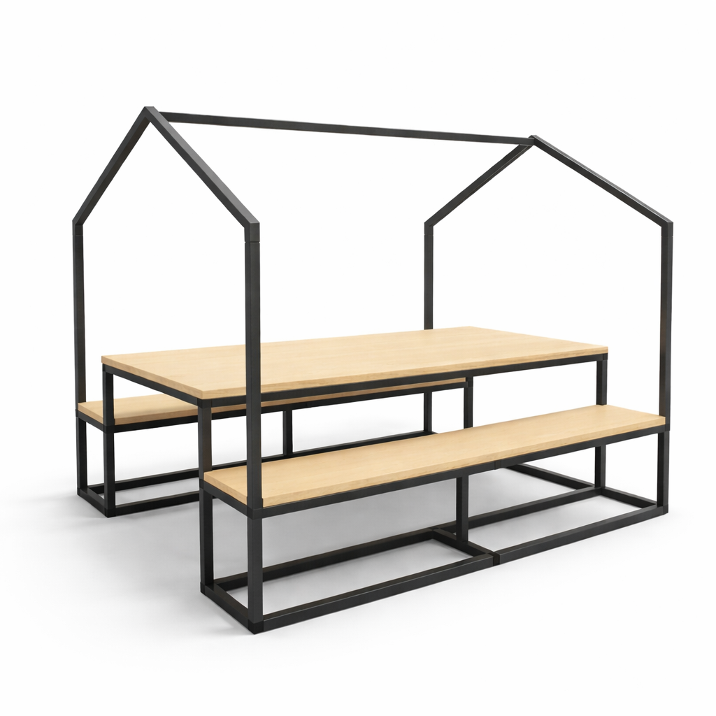 Mesa colaborativa Idea Haus de Mobens