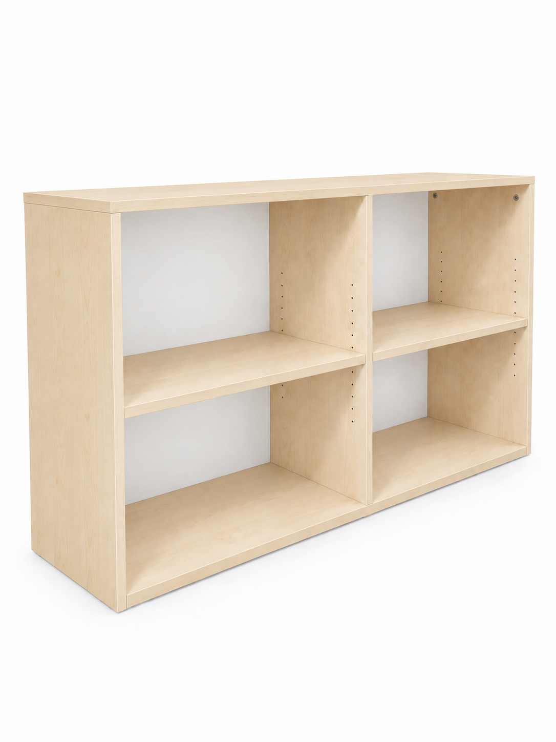 Estantería escolar Orden Double en acabado Maple Blanc