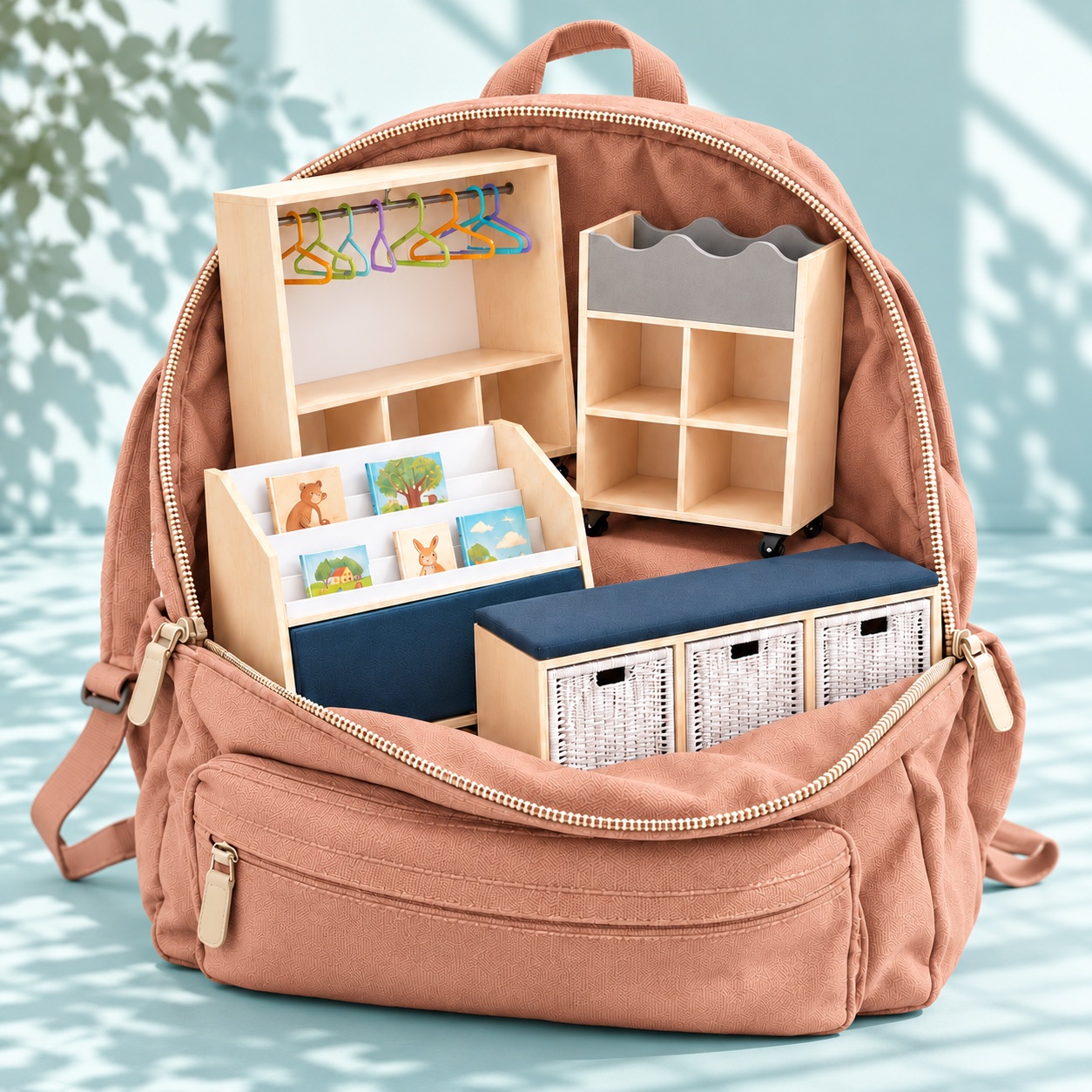 Mobiliario infantil para crear pequeños rincones de aprendizaje