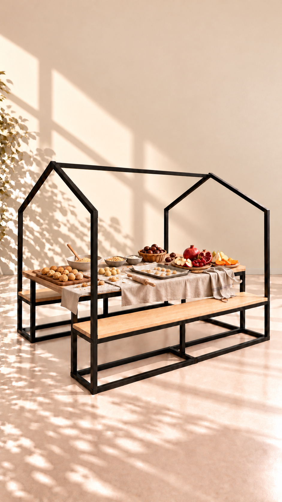 Idea Haus preparada per elaborar panellets i descobrir fruits de temporada